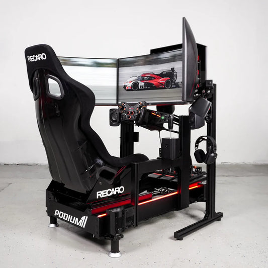 Podium 1 Racing P2 Sim Rig Turnkey Racing Simulator